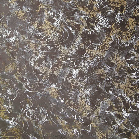 Pair (2 Curtains) Choclate Tecture Curtain With Decent Look.